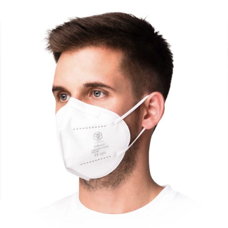 Atemschutzmaske FFP2 NR - CE Zertifiziert WEIß